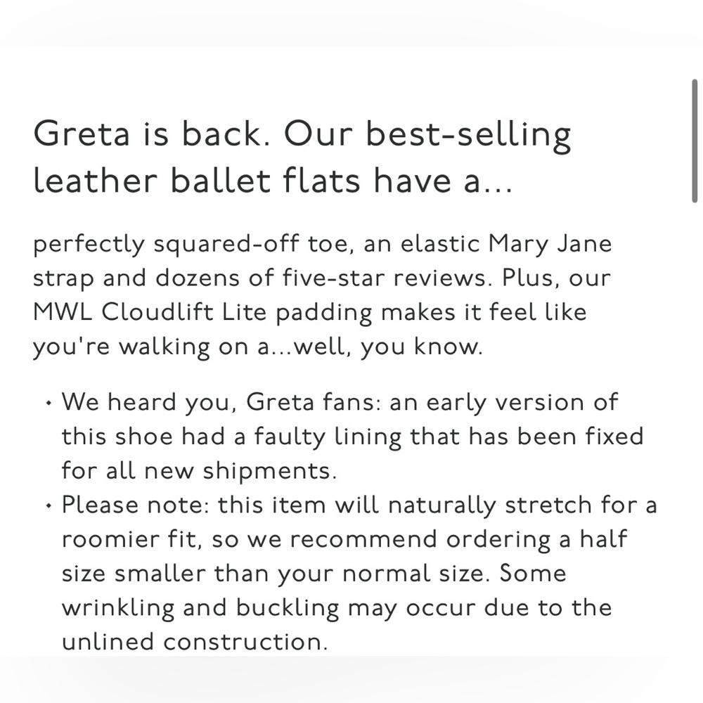 Madewell Black Flats - Picture 4 of 14